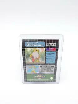 Ultimate DIGIMON 27 Monzaemon U2 of 8 holo prism Trading Card Digital Monsters - Image 3