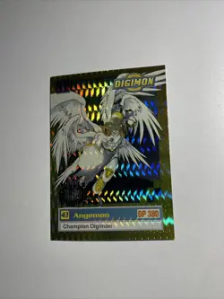 The Digimon Animated Series: Angemon Holo Card, 2000, Bandai/Upper Deck - Image 1