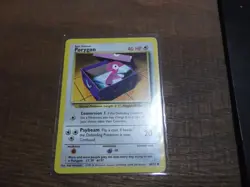 Porygon Pokemon TCG WOTC Team Rocket NON- Holo Rare Card 48/82 NM/LP - Image 1