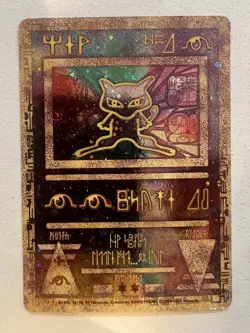Pokemon Card - Ancient Mew Reverse Holo WOTC 2000 Movie Promo - NM - Image 1