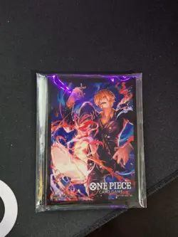 One piece Card Game Promotion Sleeve 2024 Sanji 10 pc - Image 1