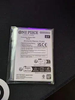 One piece Card Game Promotion Sleeve 2024 Sanji 10 pc - Image 2