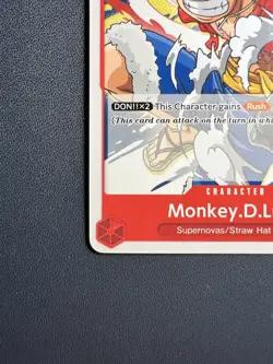 Monkey.D.Luffy (Super Pre-Release) [Participant] P-001 One Piece Tournament Card - Image 4