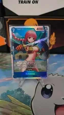 Rebecca OP10-058 SR Royal Blood - ONE PIECE Card Game English - Image 1