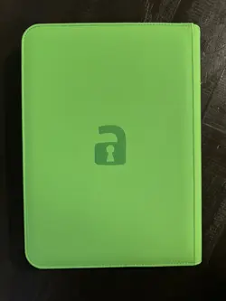 Vault X 9-Pocket Trading Card Binder - Neon Green (No Box) - Image 2