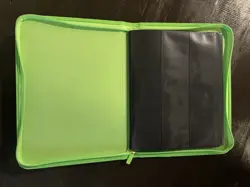 Vault X 9-Pocket Trading Card Binder - Neon Green (No Box) - Image 3