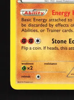 Carbink 49/124 LP Fates Collide English Pokemon Card TCG - Image 2