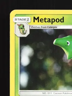 Metapod 2/149 LP Sun & Moon English Pokemon Card TCG - Image 4