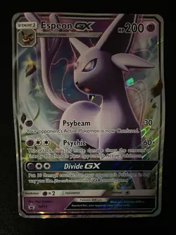 Pokemon TCG Jumbo Cards Umbreon GX SM35 Espeon GX Black Star - Image 1