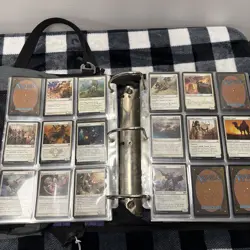 Binder of Magic The Gathering MTG Cards Collectible Card Game Mixed Bulk Lot - Image 5