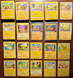 Pokemon TCG - Pikachu Lot - 20 Different Cards, 227 Cards Total! (See Details) - Image 1