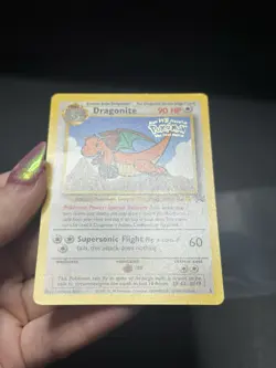Pokemon TCG Dragonite #5 the First Movie Promo Card WB Stamp - Image 4
