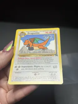 Pokemon TCG Dragonite #5 the First Movie Promo Card WB Stamp - Image 5