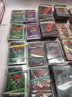 mtg mixed lot ( 1400+++ Cards ) Vampire Dark Age Wild Storms Net Runner Rage VTG - Image 4