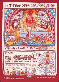 Inspiring Overseer - Rainbow Foil SLD LP MTG - Image 1