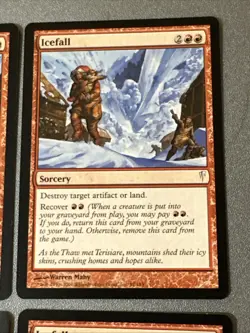 Icefall MTG X4 Coldsnap Cold Snap Ex+ Condition See Pics Front Back - Image 4