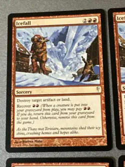 Icefall MTG X4 Coldsnap Cold Snap Ex+ Condition See Pics Front Back - Image 5
