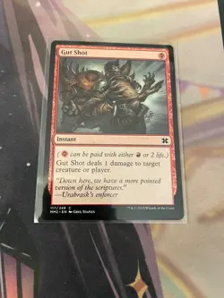 MTG - GUT SHOT - COMMON - MODERN MASTERS 2 - NM - Image 1