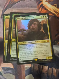 MTG l Sam, Loyal Attendant (x4 Playset) | Mythic | FOIL (NM) LTC #7 - Image 1