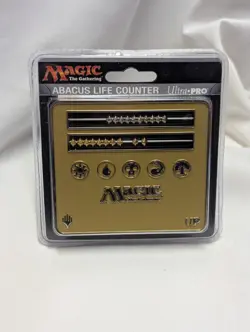Magic the Gathering MTG Ultra Pro Gold Abacus Life Counter Premium Solid Metal - Image 2