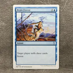 MTG Brain Freeze (White Border) - Mystery Booster 2 MB2 #24 Non-Foil NM - Image 1