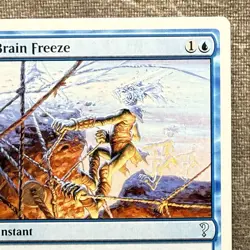 MTG Brain Freeze (White Border) - Mystery Booster 2 MB2 #24 Non-Foil NM - Image 3