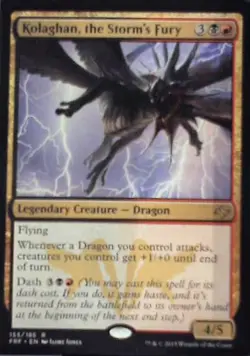 Kolaghan, the Storm's Fury - Fate Reforged: #155, Magic: The Gathering Nm R236 - Image 1