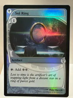 Sol Ring (Future Sight) Mystery Booster 2 Foil Near Mint - Image 1