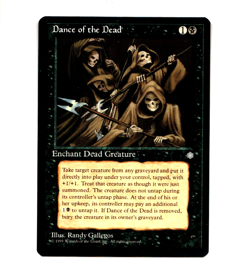 MTG Dance of the Dead NM Ice Age Magic the Gathering ~ Free Shipping ~ - Image 1