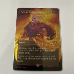 MTG Modern Horizons 3 MH3 Flare of Duplication #333 Borderless FOIL - NM/M - Image 1