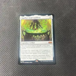 1x Agatha's Soul Cauldron - Wilds of Eldraine Mythic Artifact MTG NM - Image 1