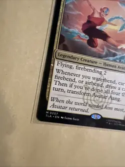 MTG Avatar Aang TLA 0207 M NM Regular - Image 3