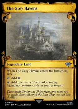 2x The Grey Havens - Showcase LTR NM MTG - Image 1