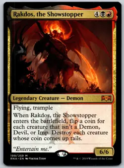 Rakdos, the Showstopper M Ravnica Allegiance 199 NM - Image 1