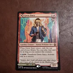 MTG: Spider-Man | SPM 0078 | Gwen Stacy/Ghost Spider | Mythic | Rare | Non-Foil - Image 2