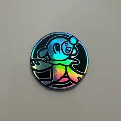 Pokemon Popplio Collectible Coin (Blue Ice Holofoil) Unbroken Bonds NM+ - Image 1