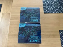 Pokemon Phantasmal Flames ETB Lot of 2 - Mega Evolution - Factory Sealed - Image 1