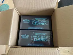 Pokemon Phantasmal Flames ETB Lot of 2 - Mega Evolution - Factory Sealed - Image 3