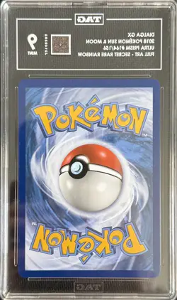 Pokemon Dialga GX 164/156 Rainbow Rare Ultra Prism TAG 9 - Image 3