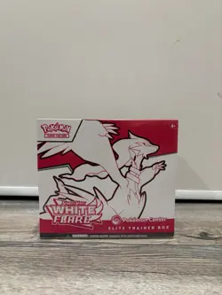 Pokemon Center White Flare Elite Trainer Box ETB Factory Sealed - Image 1