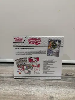 Pokemon Center White Flare Elite Trainer Box ETB Factory Sealed - Image 3
