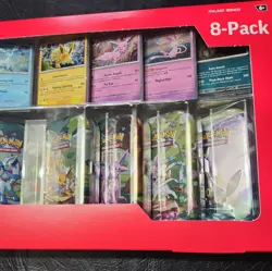 Pokemon TCG. Prismatic Evolutions Costco Mini Tins 8 Pack - New, unopened!!🔥🔥 - Image 3