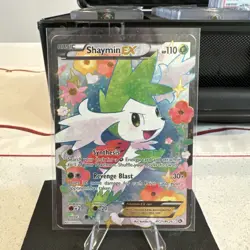 Pokemon Black White Legendary Treasures RC21/RC25 Shaymin Radiant Collection LP - Image 1