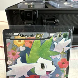 Pokemon Black White Legendary Treasures RC21/RC25 Shaymin Radiant Collection LP - Image 2