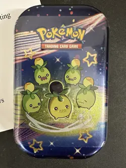 Pokemon Paldean Fates Mini Tin [Smoliv] Brand New, Factory Sealed - Image 1