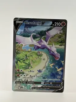 Aerodactyl V 180/196 - Alternate Full Art - Pokemon Lost Origin - NM - Image 1