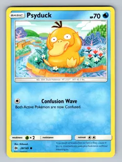 Psyduck 28/149 Common SM Base Set NM - LP Pokemon TCG - Image 1