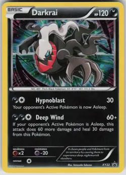 Pokemon Darkrai Promo XY Promos XY22 NM - Image 1