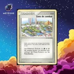 Carte Pokemon Trainer Zone de combat 75/106 Ex Emeraude Francais - Image 1