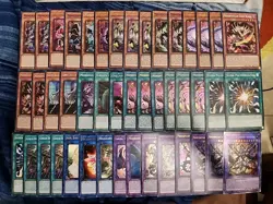 Yugioh 45 Card Memento Deck Core Super Poly Dark Blade Starlight Creation King - Image 1